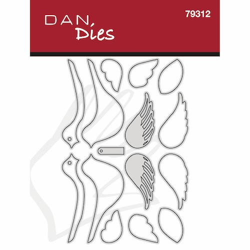 79312 Dies Dan Mini julepynt - Dompap