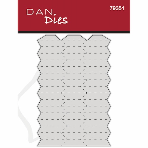 79351 Dies Dan Foldet julekugle version 2 - lille