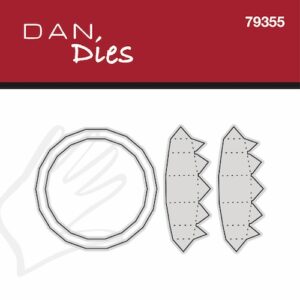 79355 Dies Dan Flad Julekugle - Lille