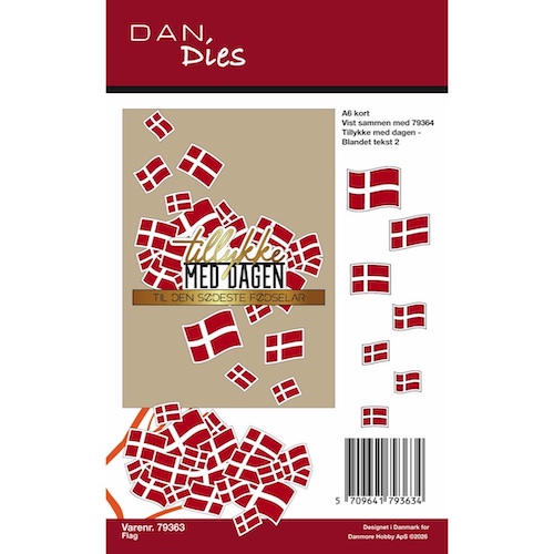 79363 Dies Dan Flag - Billede 2