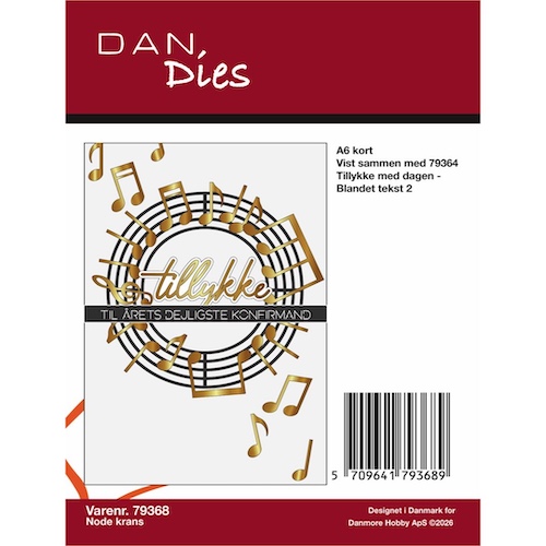 79368 Dies Dan Node krans - Billede 2