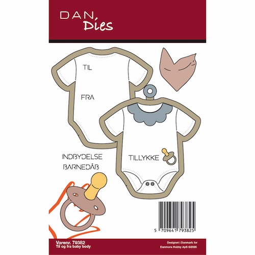 79382 Dies Dan Til og fra baby body - Billede 2