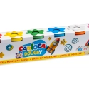 Carioca Baby modellervoks 6x110g ass. farver