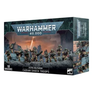 47-33 Warhammer 40k: Astra Militarum - Cadian Shock Troops