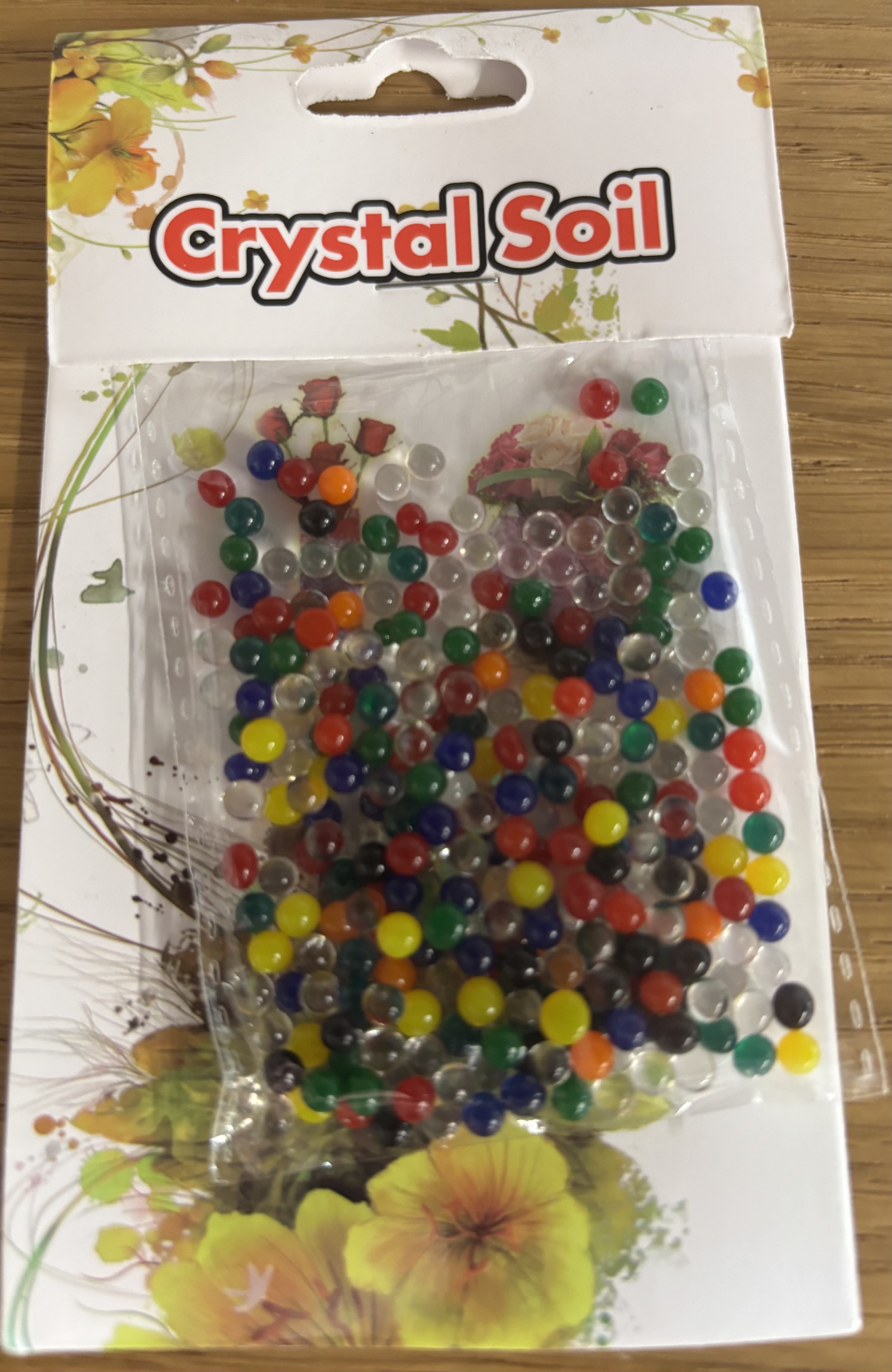 Crystal soil blandede farver