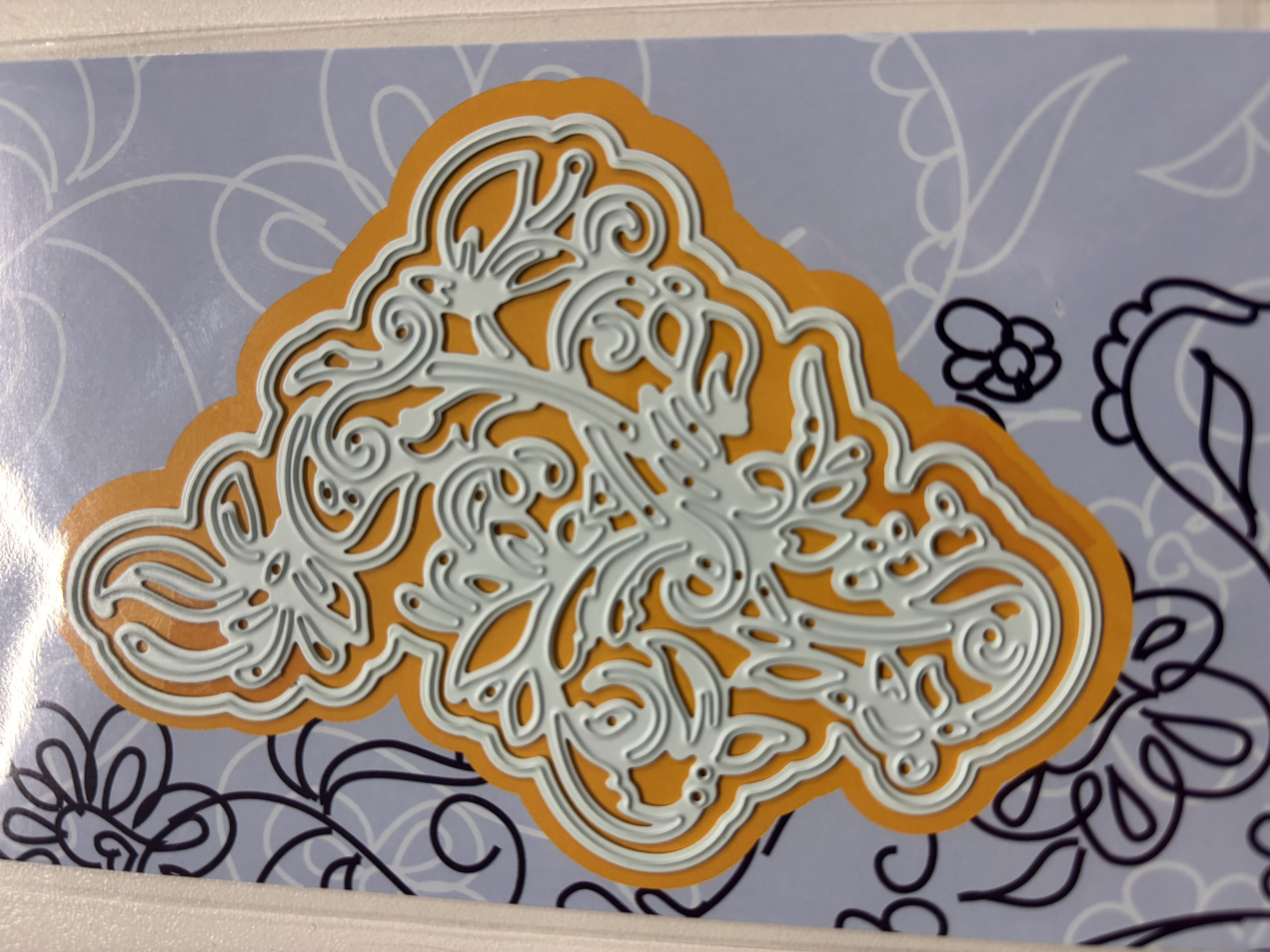 6002/0772 Joy Crafts stencils/dies, No end borders