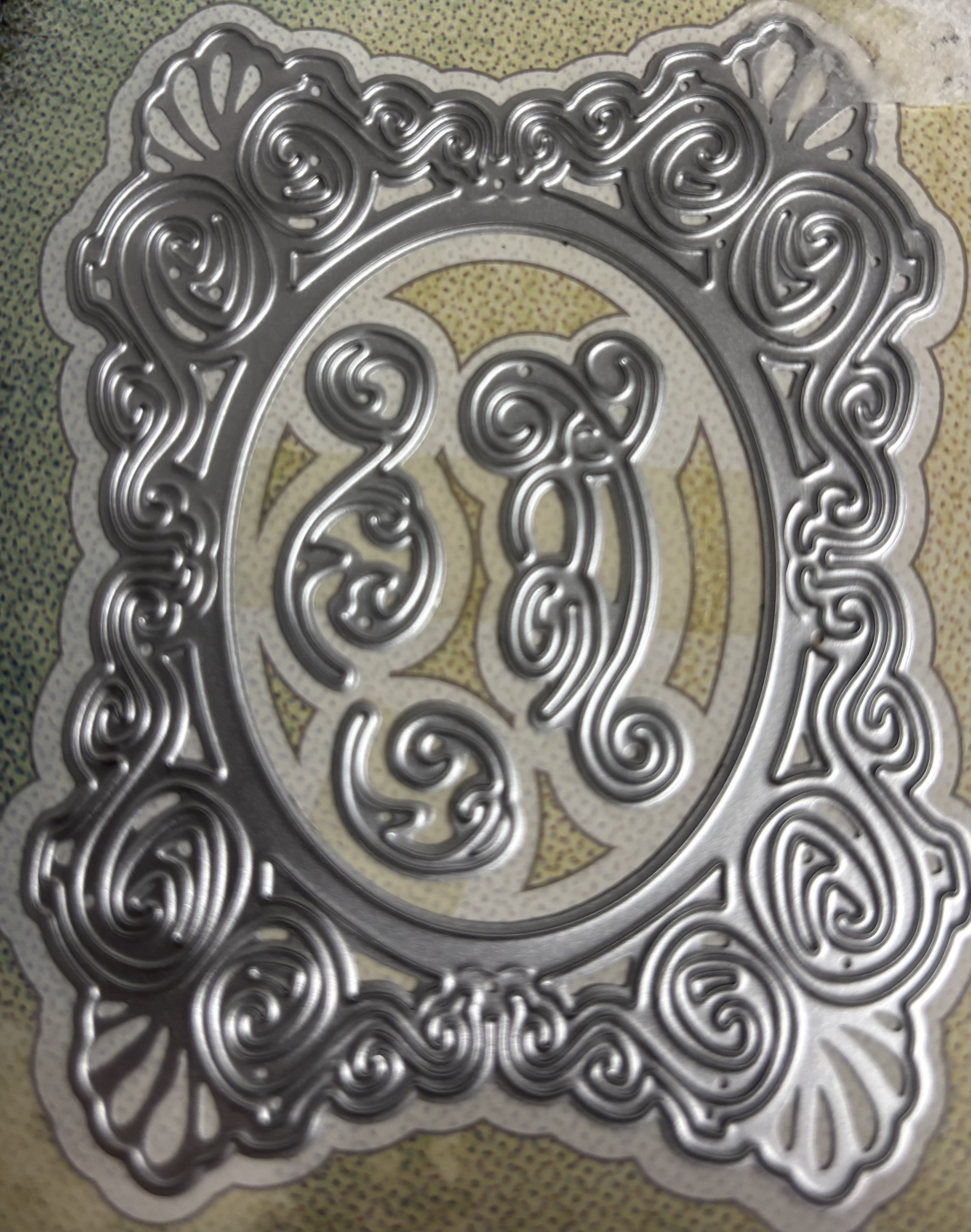 6002/1292 Joy Crafts Cutting and embossing Stencil, Sketch art-frame