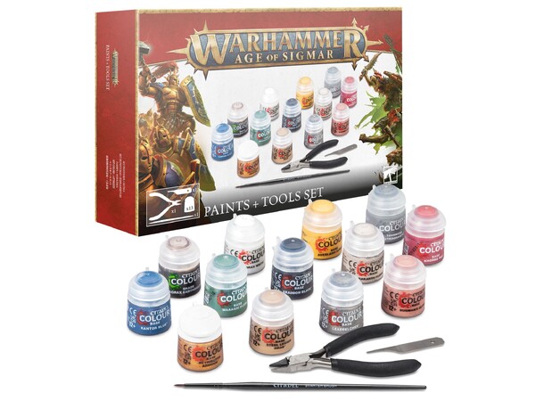 80-17 Age of Sigmar: Paints + Tools Set