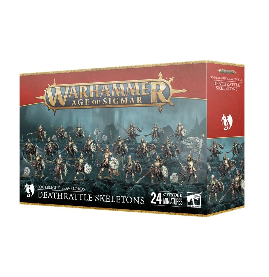 91-42 Age of Sigmar: Soulblight Gravelords - Deathrattle Skeletons