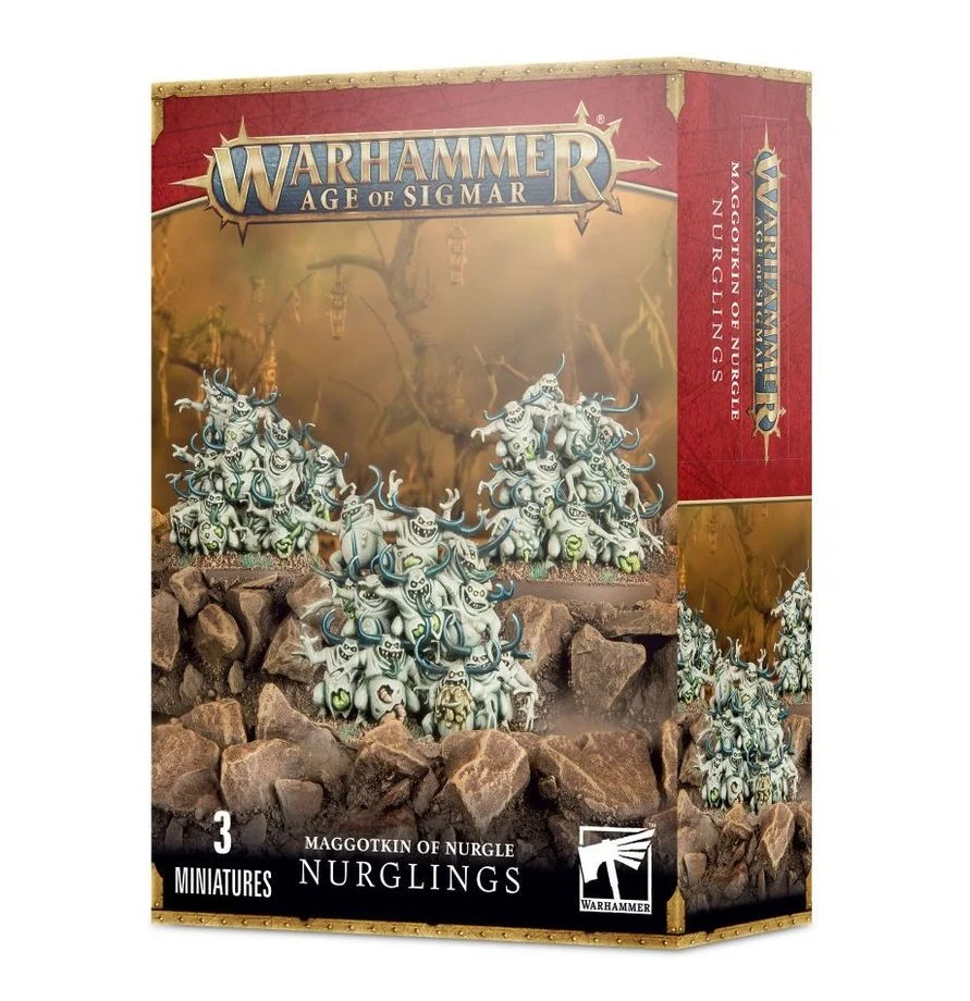 97-18 Age of Sigmar: Maggotkin Of Nurgle - Nurglings